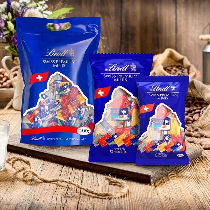 Actual product image Lindt Napolitains Assorted (1000 g)