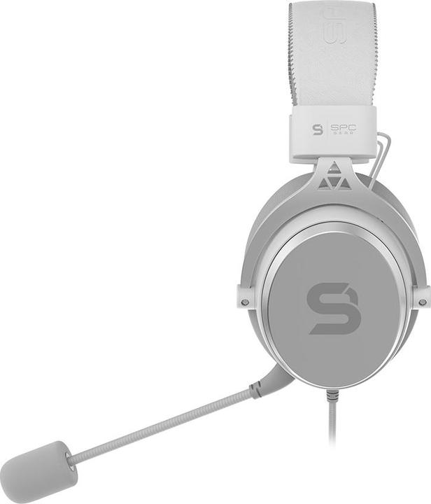 Actual product image SPC Gear VIRO Plus Onyx White (Cable)