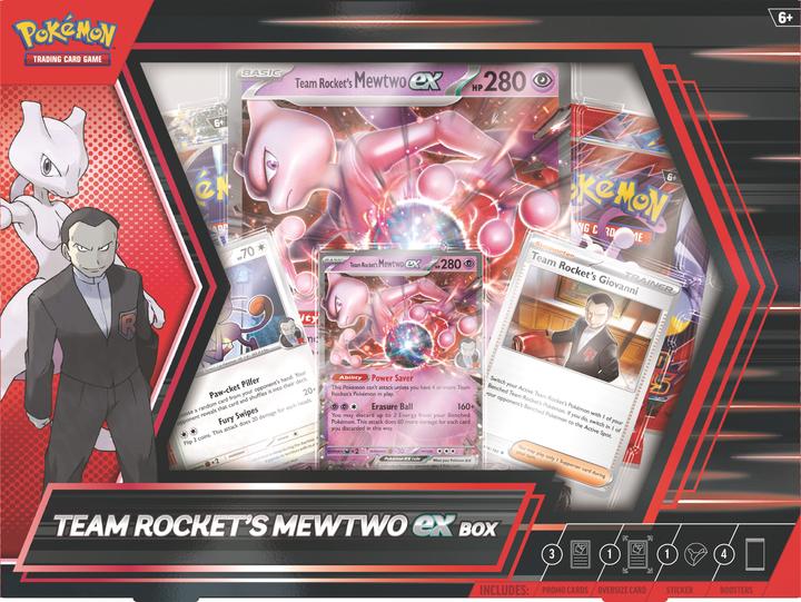 Immagine prodotto Pokémon P-EN Team Rocket's Mewtwo ex Box (Inglese, Box Set e Collezione)