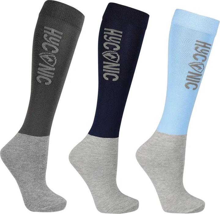 Actual product image Hyconic Childrens/Kids Logo Socks (Pack of 3) (pack of 3, 31 - 37)