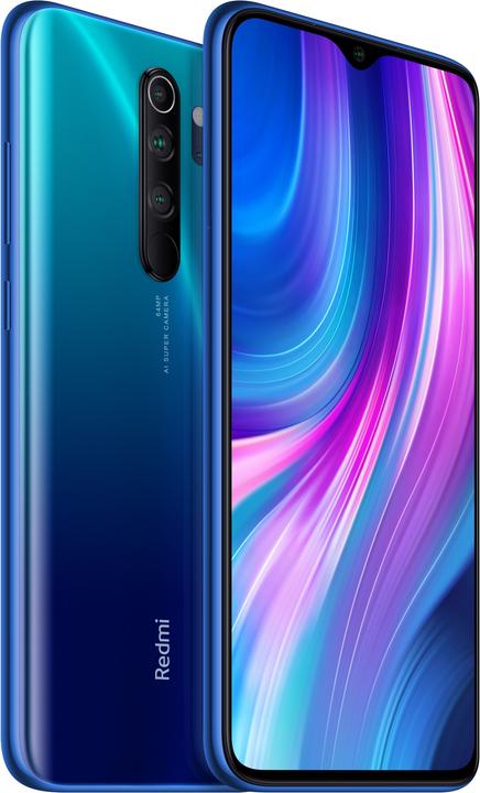 Image du produit Xiaomi Redmi Note 8 Pro (64 Go, Ocean Blue, 6.53", Double SIM hybride, 64 Mpx, 4G)