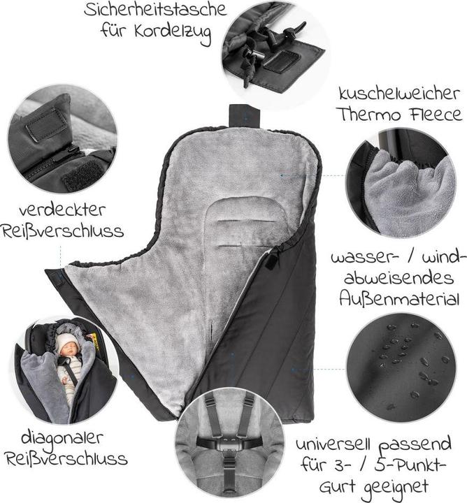 Produktbild Zamboo Winter Fusssack Deluxe