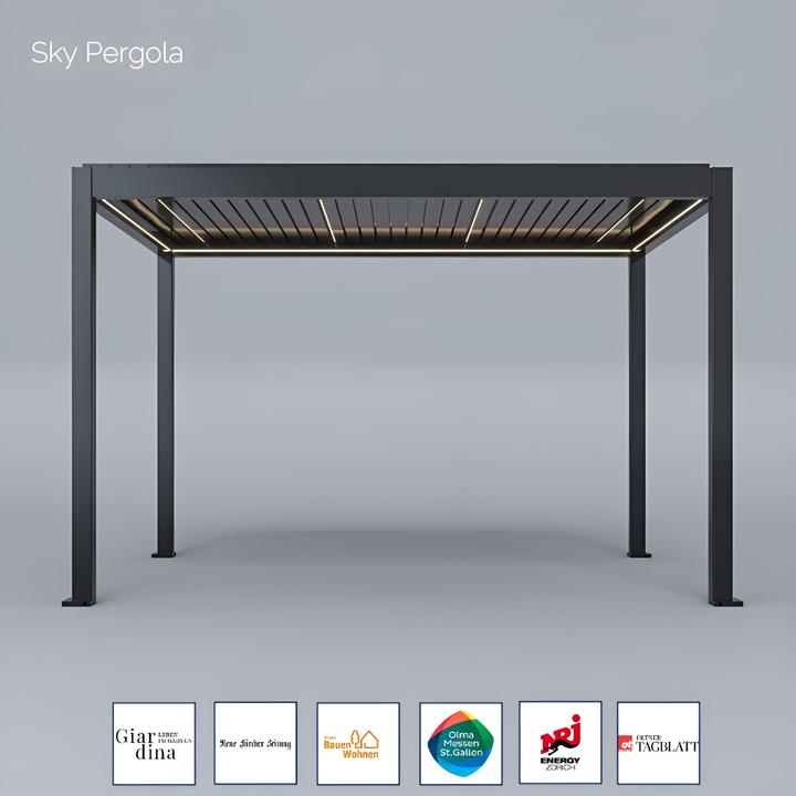 Produktbild Spa Solutions SkyMotion LED Aluminium Pergola 3m x 4m (400 cm, 300 cm)