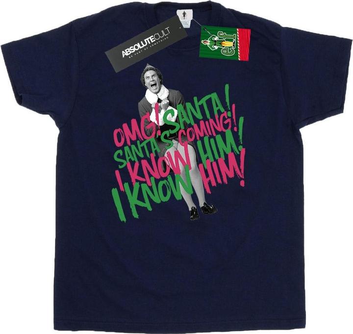 Elf Santa's Coming TShirt (3XL)