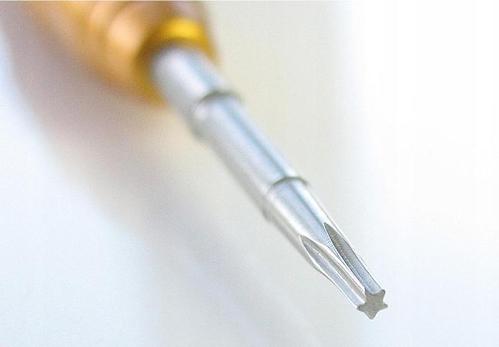 Actual product image Columbus McKinnon P2 Pentalobe Precision Screwdriver 5-Star TS1 0.8mm