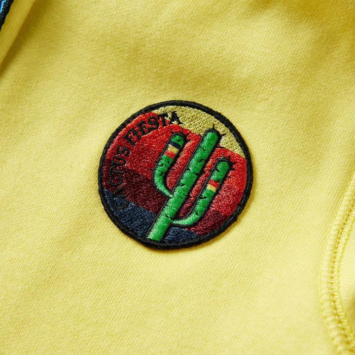 Produktbild VidaXL Kinder-Kapuzenpullover mit Reissverschluss Hellgelb (140)