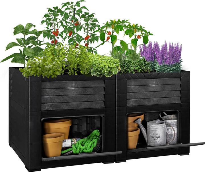 Produktbild Weber Home Hochbeet mit Staufächern