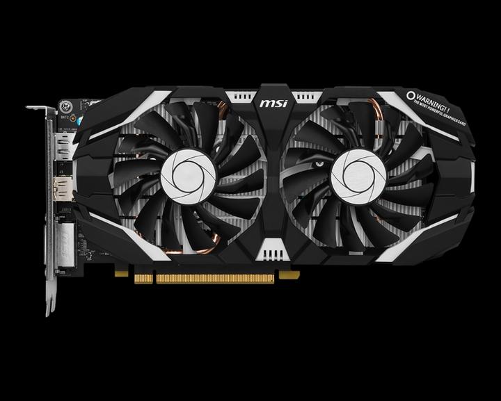 Produktbild MSI GeForce GTX 1060 6GT OCV1 (6 GB)