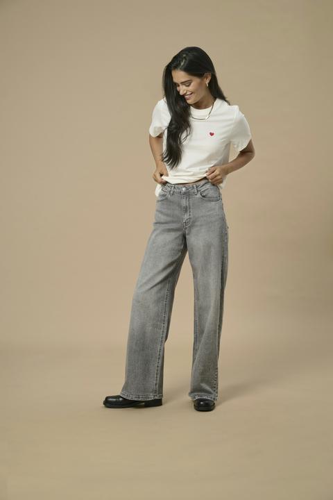 Actual product image JdY JDYFELINA-FINA Hohe Taille Weiter Beinschnitt Jeans Jeans mit weitem Bein (XS)