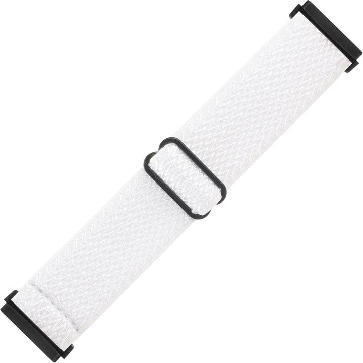 Actual product image Cover-Discount Fitbit Versa 4 / Sense 2 - Nylon Replacement Bracelet white (Nylon)