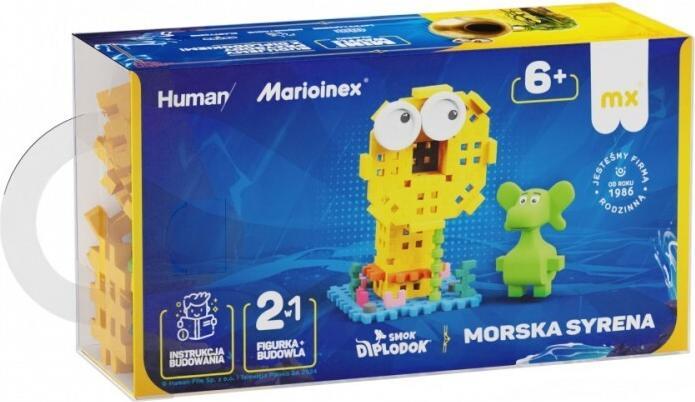 Image du produit Marioinex Mini-Waffel 60 Stück Diplodocus Drache und Meeresnixe