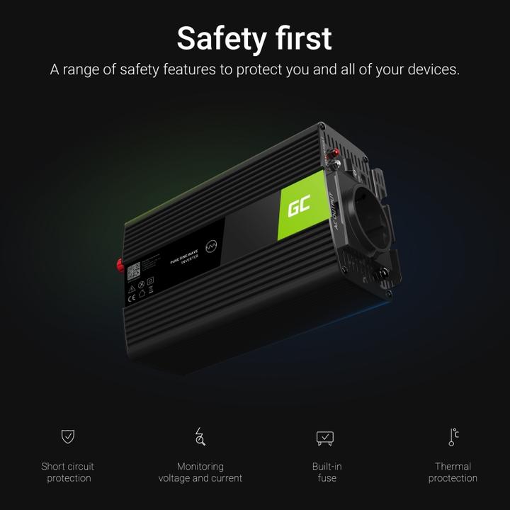 Actual product image GreenCell Voltage Car Inverter