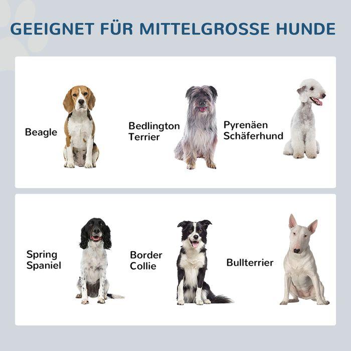 Produktbild Swisshandel24 Hundenapf mit Schublade, erhöhter Fressnapf, Doppel Hundenapf aus Edelstahl, Futternapf für mittelgr (2 l)