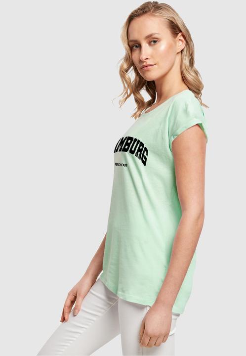 Actual product image Merchcode Ladies Hamburg Wording - T-Shirt - 116845 (L)