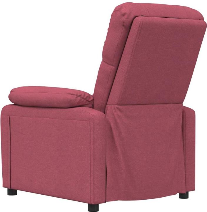 Produktbild VidaXL Massagesessel Fernsehsessel Relaxsessel Sessel Liegesessel Weinrot Stoff