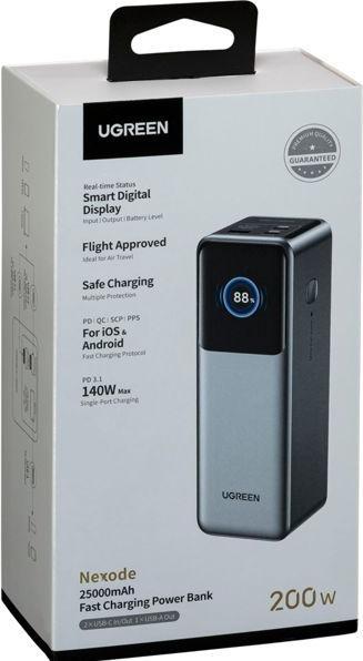 Immagine prodotto Ugreen Nexode (25000 mAh, 200 W, 90 Wh)