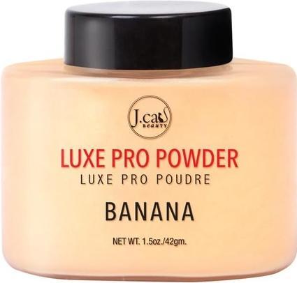 Actual product image J.Cat Beauty J. CAT BEAUTY Luxe Pro Powder Banana