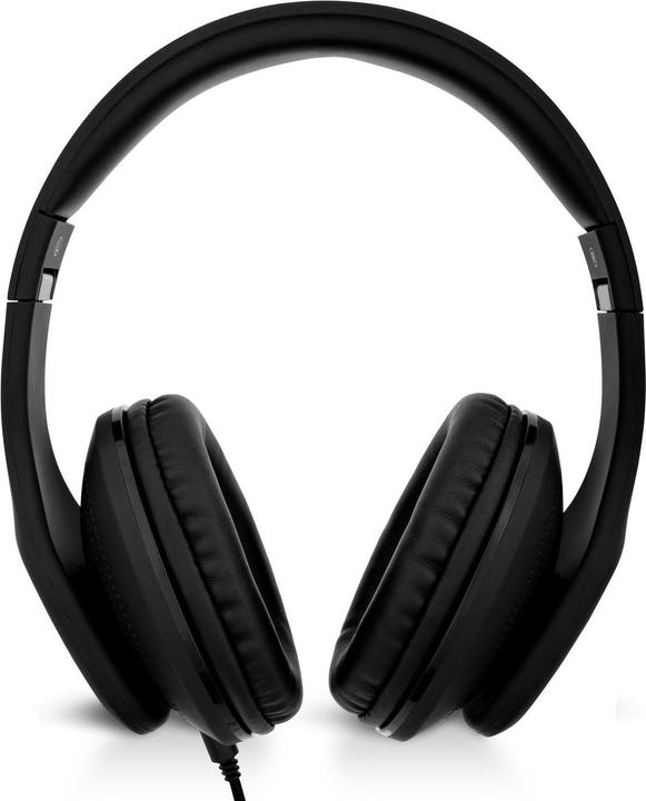 Actual product image V7 OVEREAR HEADSET W/ MIC 3.5 BLK (ANC, Cable)
