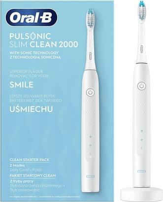 Image du produit Oral-B Brosse à dents pour adultes Pulsonic Slim Clean 2000 (Brosse à dents sonique)