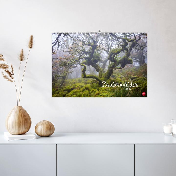 Actual product image Zauberwälder Edition Kalender 2026 (Hardcover, German)