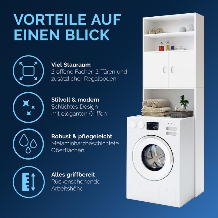 Actual product image Casaria Washing machine cabinet