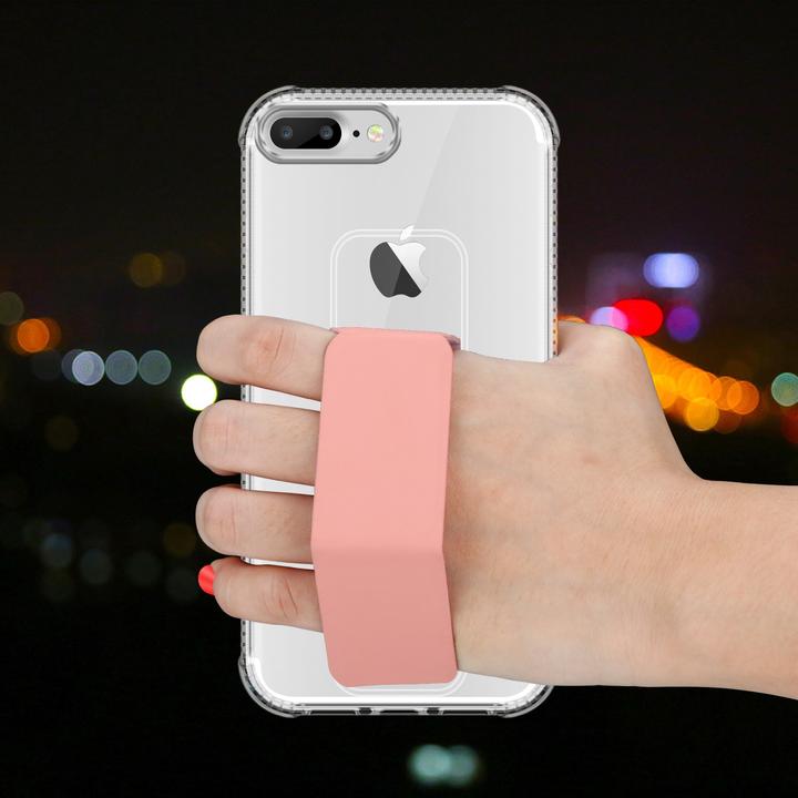Produktbild Cadorabo Hülle für Apple iPhone 7 PLUS / 7S PLUS / 8 PLUS im TPU mit Halterung LM167 Style (Apple iPhone 7 Plus, Apple iPhone 7s Plus)