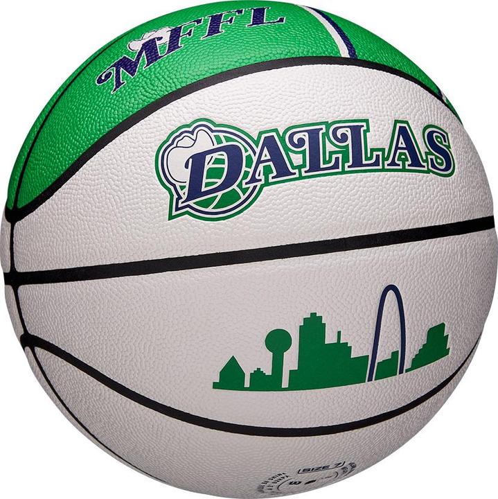 Actual product image Wilson Nba Team City Collector Basketball Dallas Mavericks (7)