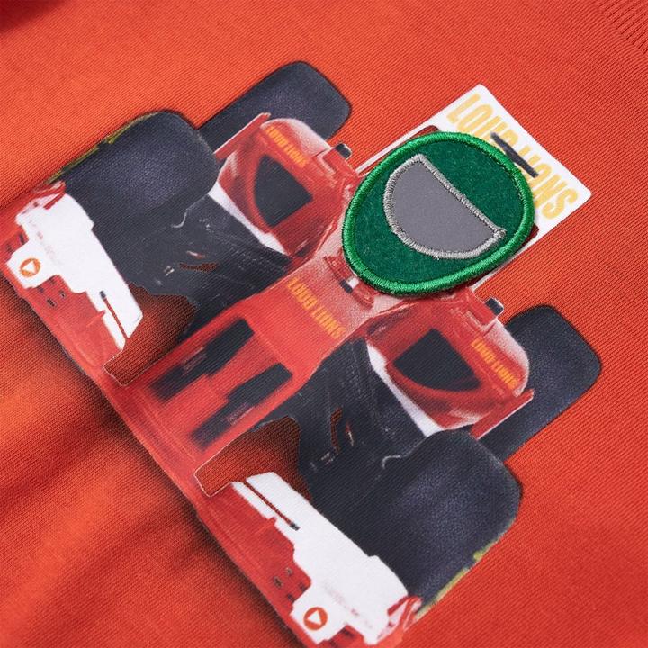 Immagine prodotto VidaXL Camicia da bambino a maniche lunghe arancione 140,Materiale: 100 (140)