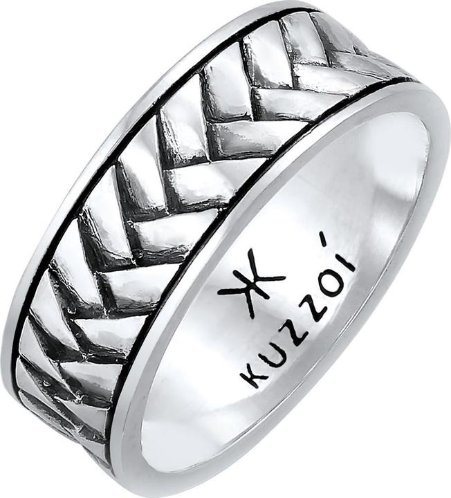 Immagine prodotto Kuzzoi Anello a fascia (56, 925 Argento)
