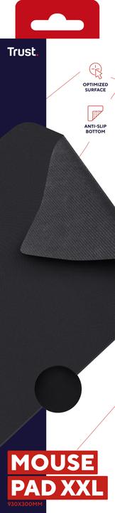 Produktbild Trust MAUSPAD XXL 24194 schwarz (XXL)