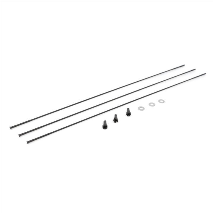 Actual product image Zipp Spoke and Nipple 307mm Straight Roam 60 29 Qty 3