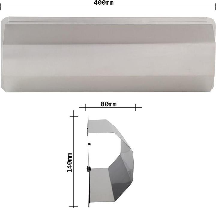 Produktbild Rottner Edelstahl Zeitungsrolle Sizilia
