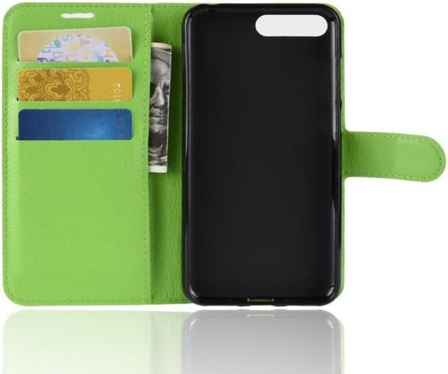Image du produit MU Classic Couvertures en cuir Litchi Bookcover Series (Huawei Y6 (2018))