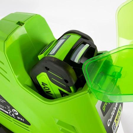 Actual product image Greenworks Glebogryzarka GR27087SET