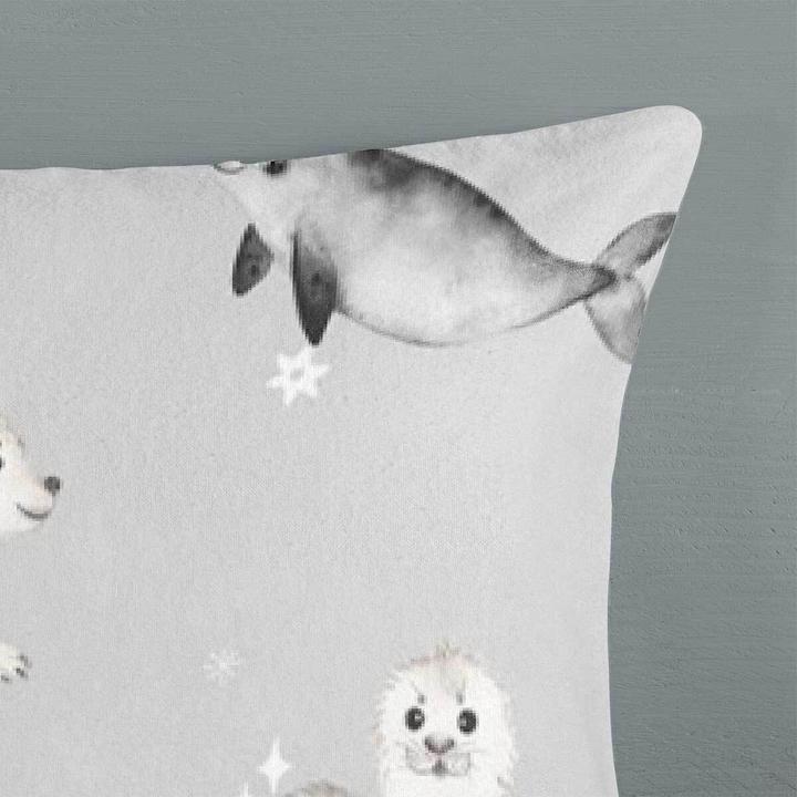 Actual product image Good Morning Cira grey (Bedding set, 135x200 cm + 80x80 cm)