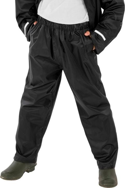 Actual product image Result Clothing Childrens/Kids Waterproof Over Trousers (146)