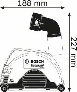 Actual product image Bosch Professional Gde 115/125 Fc-T