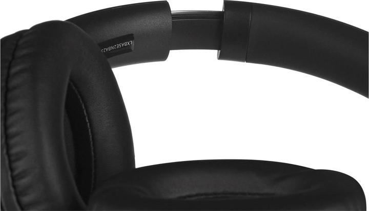 Produktbild Lamax Base 2 Kopfhörer Kabellos Kopfband Anrufe/Musik Mikro-USB Bluetooth Schwarz (48 h, Kabellos)