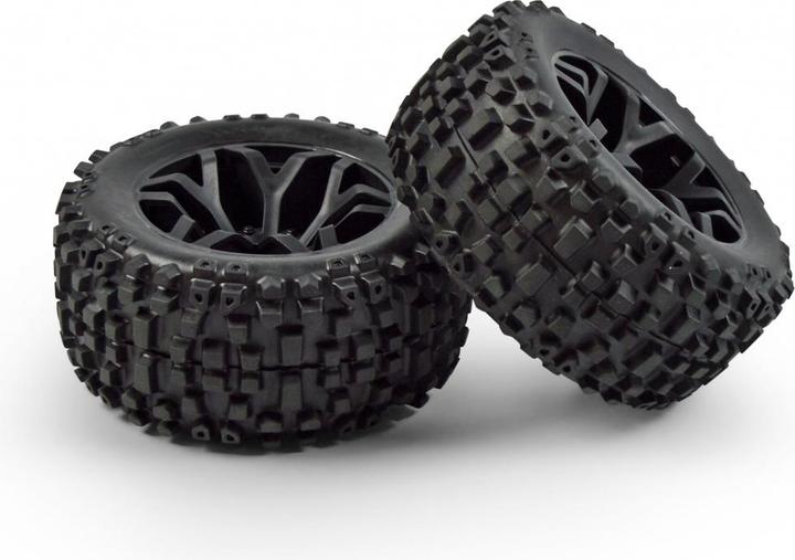 Actual product image Carson 1:8 Virus-Ex wheels (2) Virus Extreme