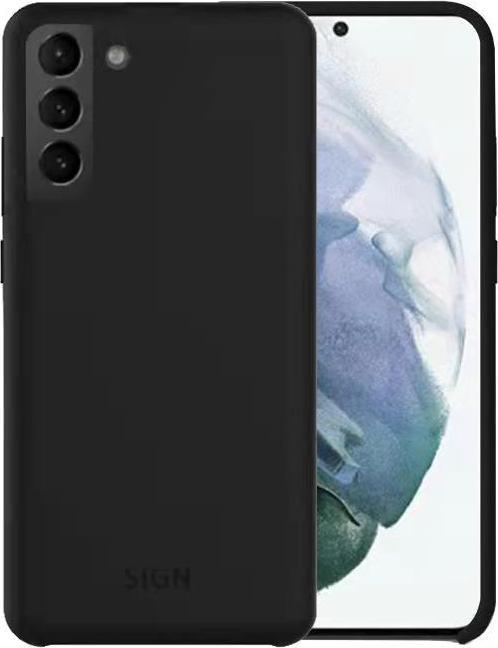 Immagine prodotto SIGN Custodia in silicone liquido per Samsung Galaxy S21 - Nero (Samsung Galaxy S21)