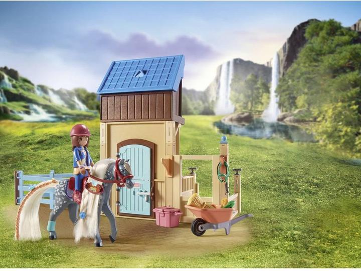 Produktbild Playmobil Amelia & Whisper mit Pferdebox (71353, Playmobil Horses of Waterfall)