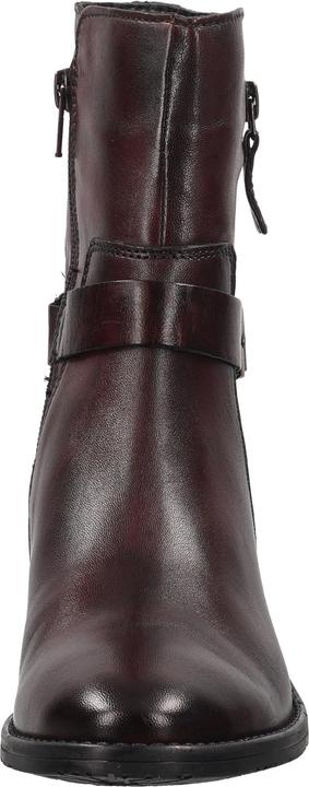 Actual product image Bugatti Ruby ankle boot Bordo leather (40)