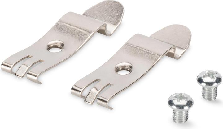 Immagine prodotto Digitus ASSMANN set di montaggio su guida DIN per patch panel da tavolo 2x viti M5 2x guide DIN