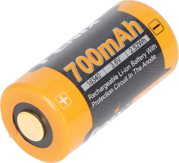 Immagine prodotto AccuCell Batteria CR123 A con scatola di trasporto AkkuShop (1 pz., 16340, 700 mAh, Accumulatore di carica elettrica)