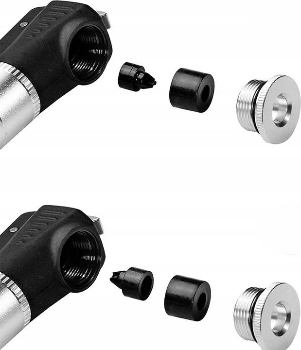 Produktbild Rockbros JG-1040B bicycle pump small - black