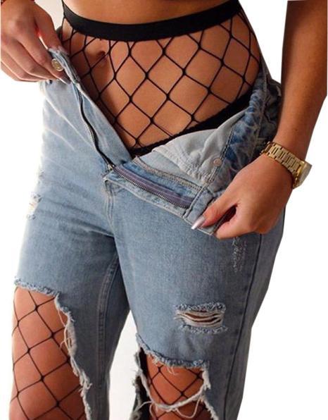 JTI Netzstrumpfhosen (One Size)
