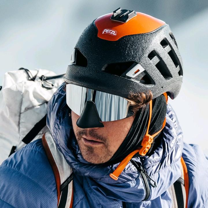 Produktbild Julbo Edge Cover Spectron S4 (VLT 5%) (Dunkelbraun, Kastanienbraun Braun Blau, Spectron 4 Braun Silber Flash)