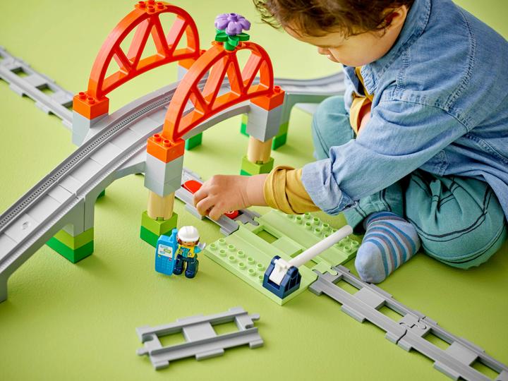 Produktbild LEGO Eisenbahnbrücke und Schienen - Erweiterungsset (10426)