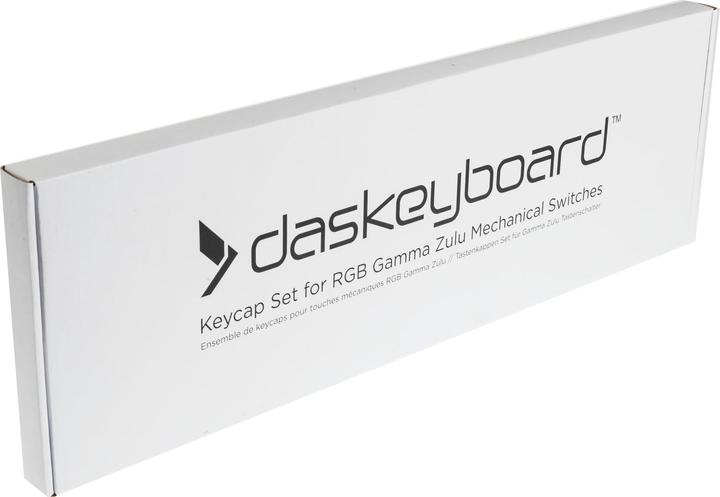 Produktbild Das Keyboard Lasered Spy Agency Keycap Set, ABS, lichtdurchlässig - schwarz, ISO (UK)