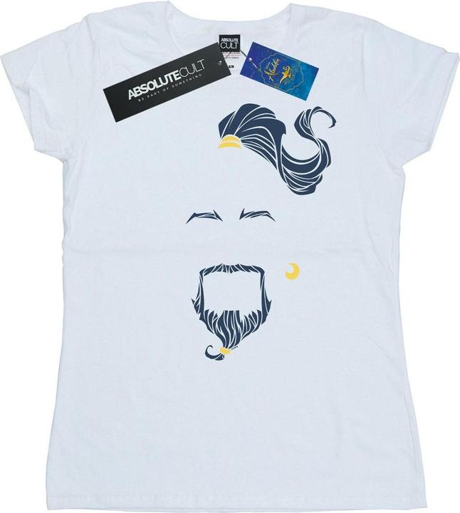 Disney Aladdin Movie Genie Blue Face TShirt (XXL)